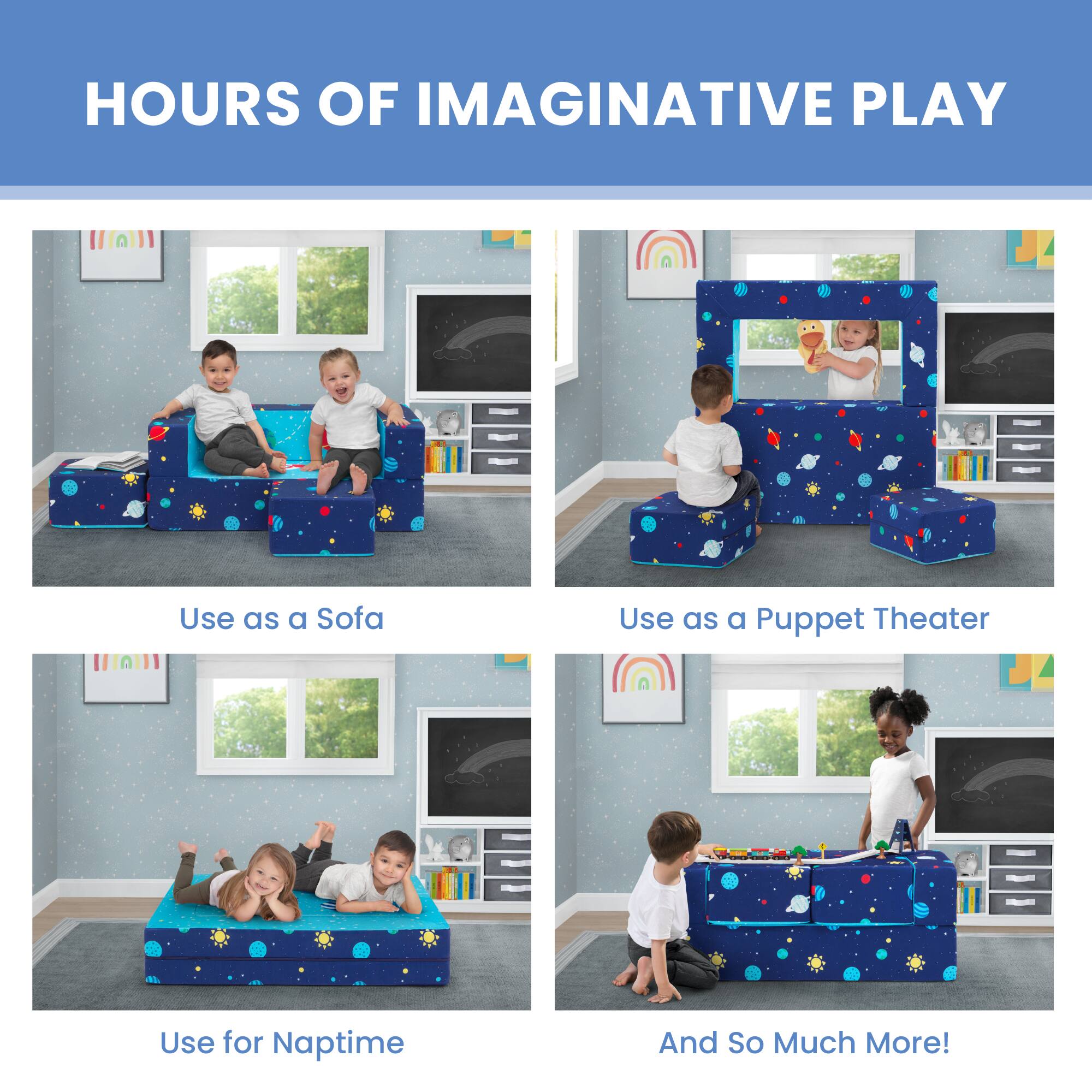 Convertible Sofa & Play Set